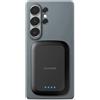 GALVANOX Power Bank magnetico per telefoni Samsung (15 W) batteria di ricarica wireless per Android, Galaxy S24 S25 S26 Plus, Ultra (compatibile con custodia MagSafe), caricabatterie portatile