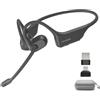 Nuroum OpenEar Pro 2 Cuffie Bluetooth 5.4 Orecchio Aperto,Microfono Cancellazione del Rumore ENC/Funzione Silenziosa/Connessione Multipoint/15H Durata,Cuffie Wireless per Chiamate/Ufficio/Casa/Guidare