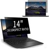 HinZann Filtro Privacy per Schermo Laptop 14 Pollici 16:10, Anti Luce Blu, Pellicola Protettiva Antispia Rimovibile, Schermo Privacy Filter per HP/Dell/Acer/Lenovo/Thinkpad/ASUS/Sony (14 16:10)