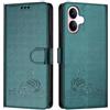 MOJIA Cover per Vivo V60 Lite, Custodia Portafoglio in Pelle PU Premium, Custodia a Libro per Telefono con Porta Carte Con Funzione Antifurto RFID. Verde scuro