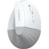 KYSONA EM18 Mouse verticale ergonomico senza fili, design Ergo, mouse senza fili Bluetooth, Silent Click, DPI regolabile a 5 livelli, mouse per tunnel carpale, per computer, PC, Mac, laptop, bianco