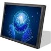 VSDISPLAY Monitor industriale, 19 pollici 1280x1024 1000nit TFT LCD schermo, VGA DVI Video Input, guscio metallico con staffe