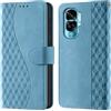 CaseGla Cover per Honor 90 Lite / X50i 5G PU Pelle Custodia Flip Azul
