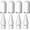 Wilbeva 4 tappi per Apple Pencil di prima generazione + 4 punte di ricambio e accessori Nib per Apple Pencil 2/1 generazione
