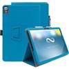 INSOLKIDON Compatibile con XPPen Magic Drawing 12.2-INCH Tablet Custodia protettiva in pelle Cover con Funzione di Supporto, Auto Svegliati/Sonno,Cover Protezione in PU Pelle (Blue)