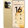 realme 16 Pro+ 5G Smartphone 12GB + 512GB, 200MP LumaColor Fotocamera + 50MP, Telefono Cellulare con Processore Snapdragon 7 Gen 4, Batteria 7000mAh e Ricarica da 80W, Cellulari da 6,8 144Hz, Oro