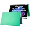 mCover Custodia compatibile solo per PC portatili HP OmniBook X Flip 16-ASxxxx 16-AUxxxx 16-ARxxxx 16-ARxxxx 16-BExxxx 16-BExxxx 2-in-1 da 16 pollici (non compatibile con altri modelli HP), verde
