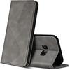 ZONNAVI Cover per Samsung Galaxy S7, Flip Custodia Pelle PU con [Slot Cart] [Supporto Stand] [Magnetica], Cover a Libro Portafoglio per Samsung Galaxy S7 (Grigio)