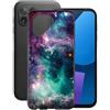 WXPPJ Custodia per Fairphone 5 Cover, Nero AntiGraffio Protezione Case Morbido Silicone Bumper Sottile Antiurto TPU Cover per Fairphone 5 (6.46 Pollici) - Brillare