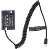 FOTGA Alimentatore di rete da USB-C di tipo C a LP-E6 decodificata DR-E6 Dummy per fotocamera Canon EOS R5C R5 R6 5D Mark II III IV 5D/5DS R 6D/6DII 7D/7DII 60D 60Da 70D 80D 90D DSLR