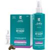 Defence My Body Drenaleg+ Kit In & Out 1 Drenaleg+ 60 Compresse + 1 Drenaleg+ Spray Defaticante Gambe 150 Ml