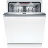 Bosch PRONTA CONSEGNA - SPEDIZIONE IMMEDIATA Bosch Serie 6 SMV6ECX10E Lavastoviglie da Incasso a Scomparsa Totale 14 Coperti Terzo Cestello Classe A Green Collection
