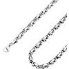 ChainsPro Collana Uomo Donna in Acciaio Inossidabile, 4 mm Catena Collana Uomo Argento Lunga 61cm, Collana Bizantina Uomo Ragazzo Necklace for Men Hiphop Rapper, Idee Regalo per Natale Compleanno