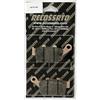 ACCOSSATO Pastiglie Freno Accossato Posteriori per YAMAHA XJ6-N dal 2009 al 2012 (CC 600)