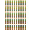 Beistle 88005-50 FR Serpentines Roll (50 Pack), Multicolor