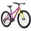 HEAD Unisex Youth Lauren 1.0 24 PG Children's Bike, Viola/Verde, 34