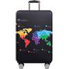 YianBestja Elastico Cover Valigia Copri Copertura per 18-32 Valigia Suitcase Cover (Map, S)