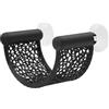 CYUXING 1 Pezzi Amaca per Pesci Betta, Posto di Riposo Galleggiante a Forma di U con Ventosa, Decorazione per Acquari di Piccole Dimensioni, Accessori da Tavolo per Betta e Gamberetti (Nero)