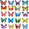 XTUDOU® 50 Pezzi Farfalle Decorative con Clip, Farfalle Artificiali In Pvc, Farfalle Decorative Può Essere Utilizzato per Decorare Case, Giardini, Camere da Letto E Pareti Esterne