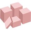 CHIHEUNG 30 blocchi di gomma rosa da intagliare, 5,1 x 5,1 cm, blocchi quadrati di linoleum per la stampa, fogli di linoleum per la creazione di timbri e progetti artigianali fai da te