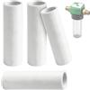SZBYH 4 Pezzi Filtri Di Ricambio 50 µm Compatibili con Filtro Acqua Grünbeck FS 1, Cartucce Di Ricambio per Geno Feinfilter FS 1, Filtro Acqua Domestico, Fibra PP, senza Campana Protettiva