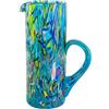 MurArt Brocca in Vetro di Murano DECORO MG da 1000 ml Alt 22CM In Vetro soffiato, Lavorato a Mano artigianalmente Made in Italy B1