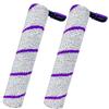 Drhomeam Set di filtri di ricambio per spazzola a rullo per aspirapolvere per Rowenta per modelli X-Clean 10, accessori per aspirapolvere umido e secco (2 spazzole a rullo)