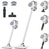VersLife S6PRO Aspirapolvere Senza Fili 30KPa, Scopa Elettrica Senza Fili, Aspirazione Potente con Design Senza Spazzole, Autonomia 30 Minuti, Filtro HEPA, per Pavimenti e Peli di Animali Domestici