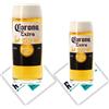 RoxleyLtd Roxley Corona - Set di 1 bicchiere da birra da mezza pinta + 2 tappetini Corona