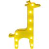 GUOCHENG Luce notturna a LED a forma di giraffa, luce bianca calda, lampada da tavolo per camera da letto, cameretta dei bambini, decorazione per interni, regalo di compleanno per bambini e ragazze