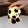 KBIBCK Luce Notturna Calcio per Bambini, Lampada da Illusione 3D Luce LED, 8 Cambia Colore Dimmerabile, luce notturna bambini per bambini camera da letto per bambini decorazione ufficio