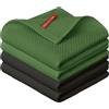Artoid Mode Set di 4 strofinacci in 100% cotone, 34 x 34 cm, lavabili e assorbenti