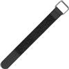 Lumonic 10 Pezzo Fascette in Hook + Loop nero | 600x38mm | incrociato | Robusto occhiello in metallo, hook + look per cavi riutilizzabile più volte | Semplice gestione e organizzazione dei cavi