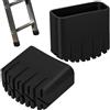 MHDJQ Piedini Scala Alluminio Piedini Gomma Scala 20x50mm Tappi per Scale Resistenti Alle Alte Temperature Resistenti All'usura 2Pcs (2Pcs, 20 * 50mm)