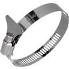 YoiYee Morsetto per tubo da 46-70mm, morsetto regolabile in acciaio inox 304 con vite a mano, morsetto a farfalla in metallo con attacco a vite senza fine per fissare tubi per gas/carburante