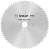 Bosch 1x Lama per sega circolare PRO Aluminium cordless per troncatrici (per Alluminio, Metalli non ferrosi, Ø mm, Professional Accessorio Troncatrice)