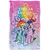 My Little Pony Stellar Friends Coperta super morbida al tatto setoso - 91 x 147 cm