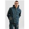 Desigual, Giacca di jeans reversibile Mickey, Uomo, Cotone, Blu, S