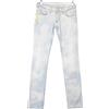 Diesel Lowky 008M0 Jeans Donna Vita Bassa W25 L34 Denim Cotone Studs