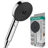 hansgrohe Pulsify Select S Doccetta 105 3 tipi di getto Active, cromo, 24100000