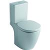 Ideal Standard Connect a forma di cubo, E717001 Set WC laterale con Sedile WC con freno di caduta, colore: bianco
