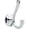 Delta Faucet 79435 Linden Gancio doppio portasciugamani, accessorio per il bagno in cromo lucido