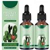 Pluvyze Olio di fico d'India biologico spremuto a freddo, olio per il viso, tonificante e idratante, 2 pezzi