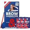 Andmetics ANDbeauty Brow - Kit di laminazione per sopracciglia per la casa - 3 applicazioni, bustine preporzionate, risultati professionali, lunga durata fino a 4 settimane, prodotto in Austria, vegano