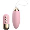 Qoosea Vibratore Telecomando Distanza Bullet Vibrator, Vibratori Donna Sex Toys con 10 Modalità di Vibrazione, Giocattoli Sessuali Vibratoreper punto G, Ovetto Vibrante per Adulti Coppia, Rosa