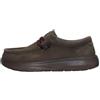 HEYDUDE Hey Dude Wally Comf.2ku Mocassino da Uomo Stile Ingegnere in camoscio Premium Taupe 42