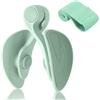 TINRIEF Attrezzo Interno Coscia 35lb Attrezzi Esercizi Pavimento Pelvico Muscoli Palestra in Casa Fitness Attrezzi Casa Pilates Allenamento a Casa per Addominali Glutei Arm Blaster (Verde)