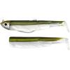 FIIISH ARTIFICIALE BLACK MINNOW FIIISH 120 mm 6g+10 TAGLIA N3 COMBO SHALLOW COLORE KAKI