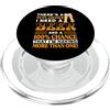 Funny Drinking Beer Lover Apparel There's A 99.9 Percent Chance I Need A Beer Funny Beer Lover PopSockets PopGrip per MagSafe