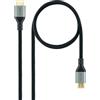 Levitantes Cavo HDMI - Cavo 2.1 certificato ultra hs, maschio a maschio, 2 m, alta velocità, ideale per video 4K e 8K, nero, resistente e flessibile. *